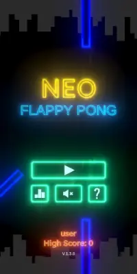 Neo Flappy Pong Screen Shot 0