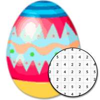 Easter Egg Coloring Game - Color By Number