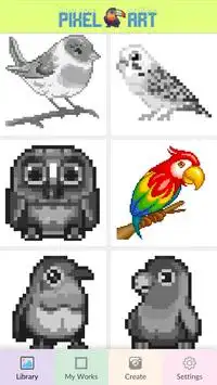 Bird Color By Number Screen Shot 3