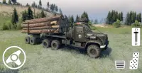 Wood Transport Truck Cargo Game Screen Shot 3