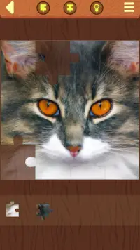 Игры пазлы коты Screen Shot 3