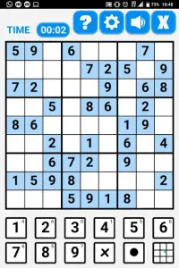 Super Sudoku Screen Shot 1