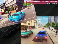 Muscle Car Drive 3D Sim: Friendship Speed Drifter Screen Shot 17