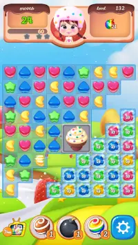 New Sweet Cookie POP : 2020 puzzle world Screen Shot 1