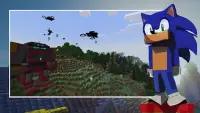 Sonic the hedgehog Minecraft Screen Shot 3