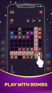 Block Puzzle Jewel & Gems Screen Shot 3