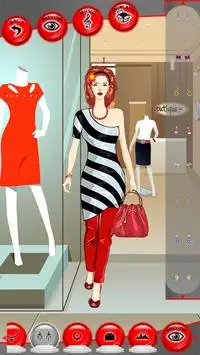 Mode-Modell dress up-Spiele Screen Shot 2