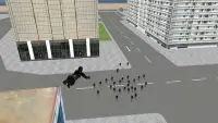 Real Gorilla vs Zombies - City Screen Shot 2