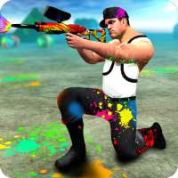 Paintball Shooting Battlefield: Free Nerf Gun Game