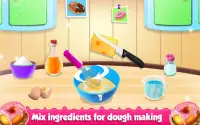 Donut Maker Girls Cooking Game Screen Shot 2