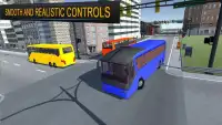 City Bus Simulator 3d 2018: Coach Bus Driving game Screen Shot 1