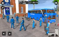 US Police Bus Simulator Game Screen Shot 5