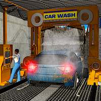 Rửa xe trạm xăng trò chơi đậu xe: Cửa hàng sơn xe