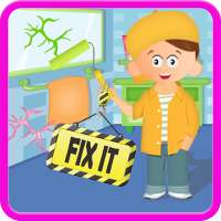 Fix It House - Repairing Game For Girls