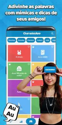 CharadesApp - Quem sou eu? (Mí Screen Shot 0