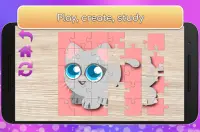 Kids Games for Girls. Puzzles Screen Shot 2