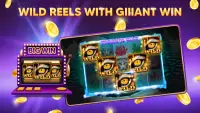 ¡Giiiant Slots! Juego de máquinas tragamonedas Screen Shot 1