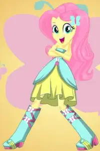 Pony Cool Girls with Fluttershy Rarity Rainbow Screen Shot 4