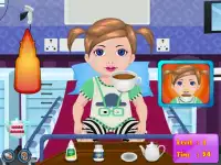 फ्लू चिकित्सक लड़कियों के खेल Screen Shot 3