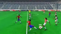 Yeni Futbol Ligi Şampiyonu oyunu 3D Screen Shot 3