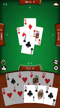 Spades Master - Offline Spades HD Card Game Screen Shot 2