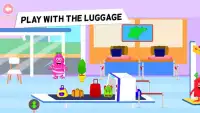 My Monster Town - Airport Games for Kids Screen Shot 1