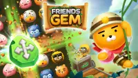 Friends Gem Treasure Squad! : Match 3 Free Puzzle Screen Shot 0