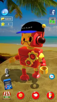 RoboTalking robot mascota virtual, escucha y habla Screen Shot 2