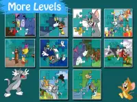 Jerry Mouse et Tom Kitten Puzzle Screen Shot 3