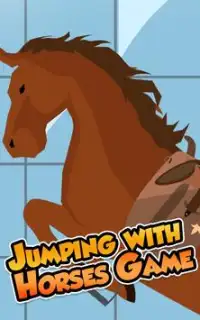 Jumping with Horses Game Screen Shot 0