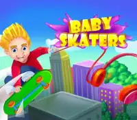 Crazy Skater Kids Speed Race Screen Shot 4