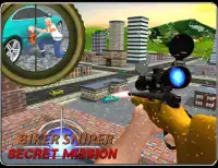 Biker Sniper Secret Assassin Screen Shot 8