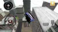 Neon Car Racing Simulator - Extreme rooftop Stunts Screen Shot 5