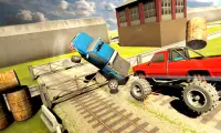 Speed ​​Bump Challenge: Kegagalan Kecelakaan Mobil Screen Shot 3