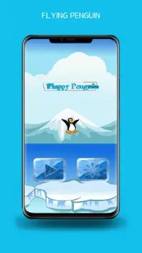 new game flying penguin jumping peguin mini pguin Screen Shot 0