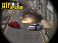 City Traffic Sniper Shooter 3D Screen Shot 9