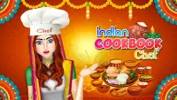 Indian Cookbook Chef Restaurant Cooking Kitchen Screen Shot 0