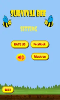 Flappy Bee Survival Screen Shot 1