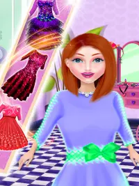 소녀들을 위한 뷰티 메이크업 게임 Screen Shot 14