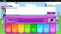 Little Pony Piano - Rainbow Dash Screen Shot 3