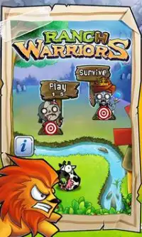 Animals vs Zombies Defense Screen Shot 1