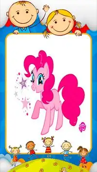 Coloring My Little pony Screen Shot 0