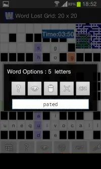 Word Lost Screen Shot 2