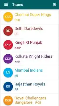 Schedule for IPL 2015 Season 8 Screen Shot 3