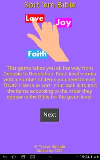 Bible Sorting Game Screen Shot 13