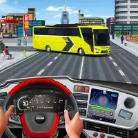 bus simulator 3D - bus spellen Screen Shot 0