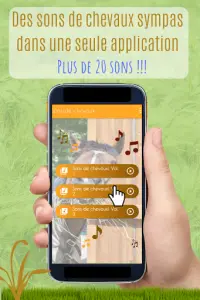 Sons de chevaux pour téléphones portables Screen Shot 0
