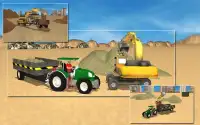 Sand Tractor Transporter Sim Screen Shot 5