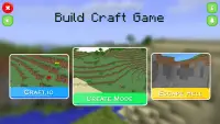 Build craft blocks games Screen Shot 0