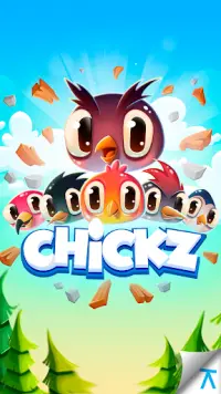 Chickz - Physics based puzzle game Screen Shot 0